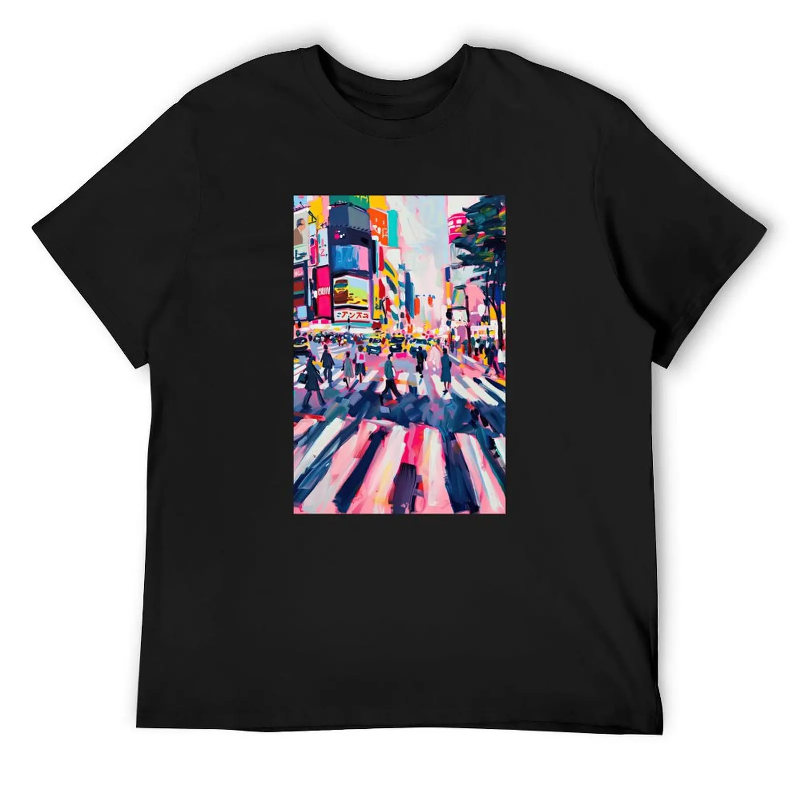 

Shibuya T-Shirt Blouse cotton man t-shirts oversized tshirts for men