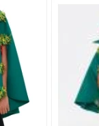 شجرة عيد الميلاد المعطف زي الكبار مقنعين القوس الكرة ديكور مقنعين عباءة الرؤوس الدعامة للحفلات تأثيري عيد الميلاد ملابس للحفلات