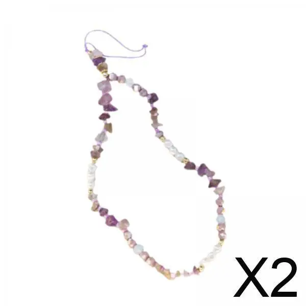 

2x подвеска для телефона из бисера, сумка-рюкзак, подвеска, стильная декоративная цепочка для телефона, брелок, подвеска для подарка на день рождения для девочек