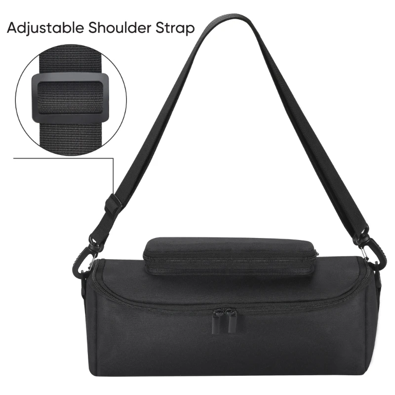 M2EC Portable Traveling Shells for SRS-XB43 Speaker Zipper Easy to Open Close Speaker Bag Shoulder Shells