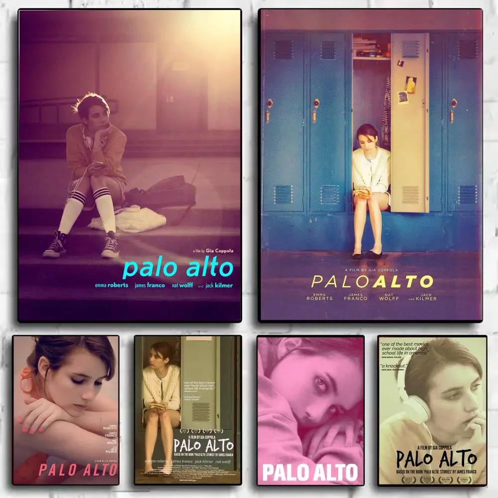 Movie P-Palo Alto Love Poster Modern  Wall Art Aesthetic Minimalist Bedroom Decor Cafe Home Gift