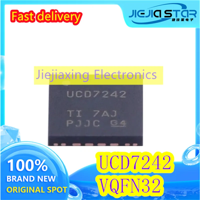 (4/20pieces) UCD7242RSJR UCD7242 VQFN32 Buck Power Driver IC 100% Brand New Original In Stock