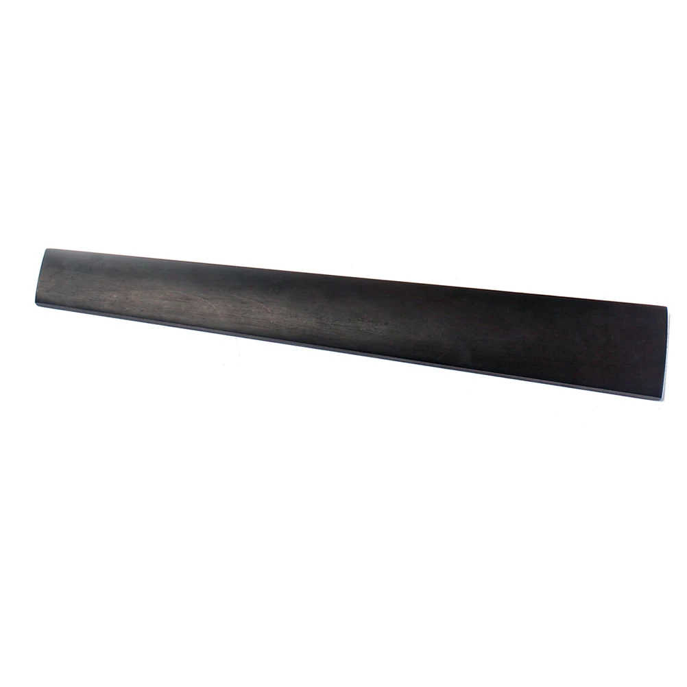 

1/2 Size Violin Fingerboard Ebony Wood Black Replacement Part For Repair Lightweight Small 3/4 Compatible Fretboard Component