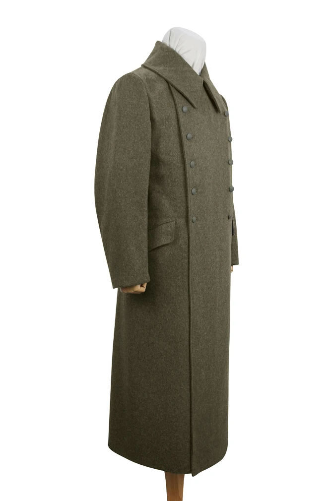 GUGA-017 wwii deutsch m45 heer/elite em brauner wolle great coat