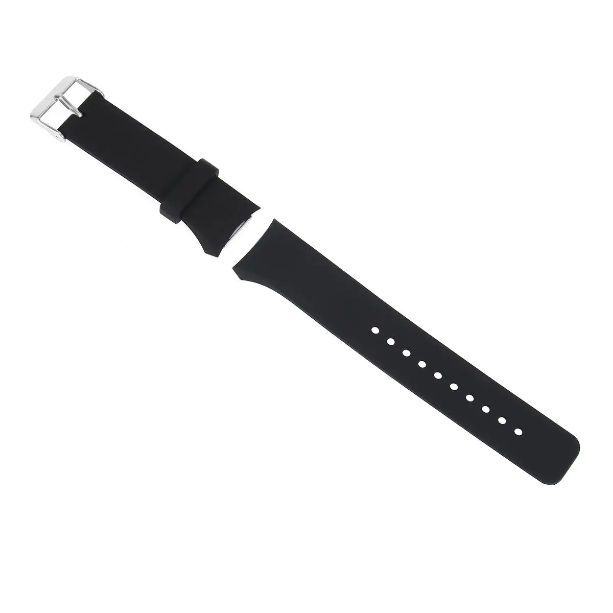 

Replacement Watch Strap Wristbands Silicone Bracelet for Starlight Black Thicken