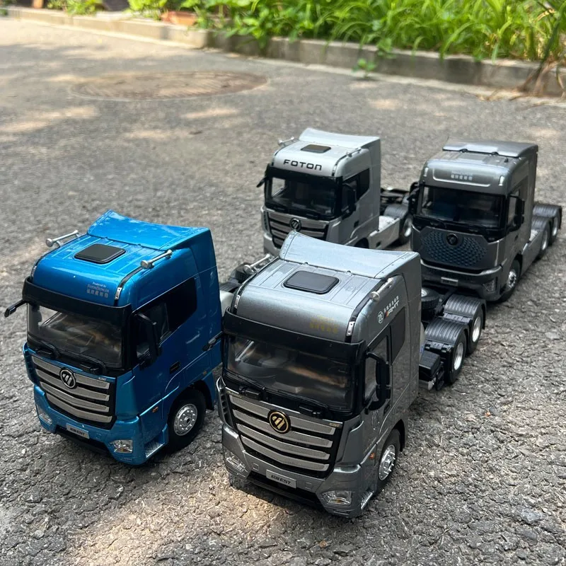 Diecast 1:24 Scale Foton EST-A Overseas Version Zhilan Tractor Galaxy Alloy Car Model