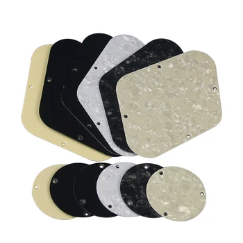 Fleor lp guitarra elétrica placa traseira interruptor de controle cavidade cobre caber peças guitarra lp, cores opcionais