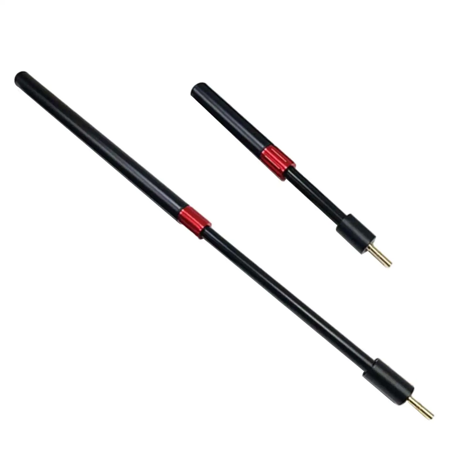 

2x Billiards Cue Extension Pool Cue Extension Attachment End Lengthener Compact Cue Joint Accessories for Billiard Enthusiast