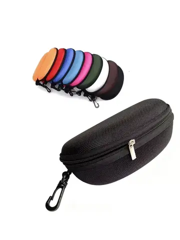Sunglasses Reading Glasses Carry Bag Hard Zipper Box Travel Pack Pouch Case New