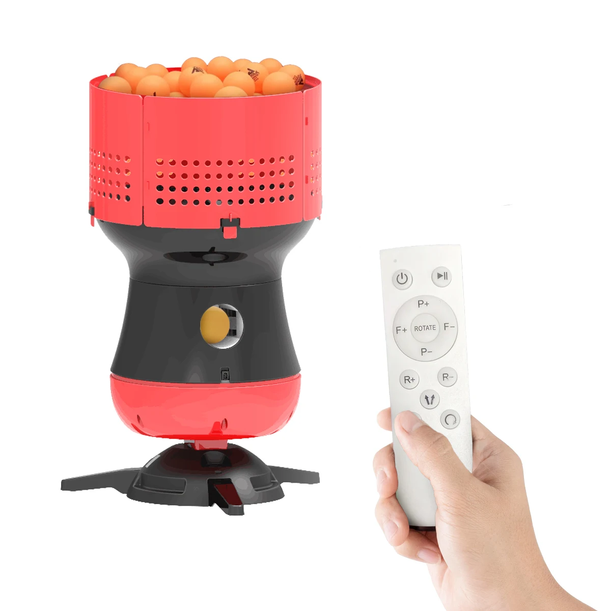 

Automatic Table Tennis Dispenser Training Equipment Serving Machine Remote Control