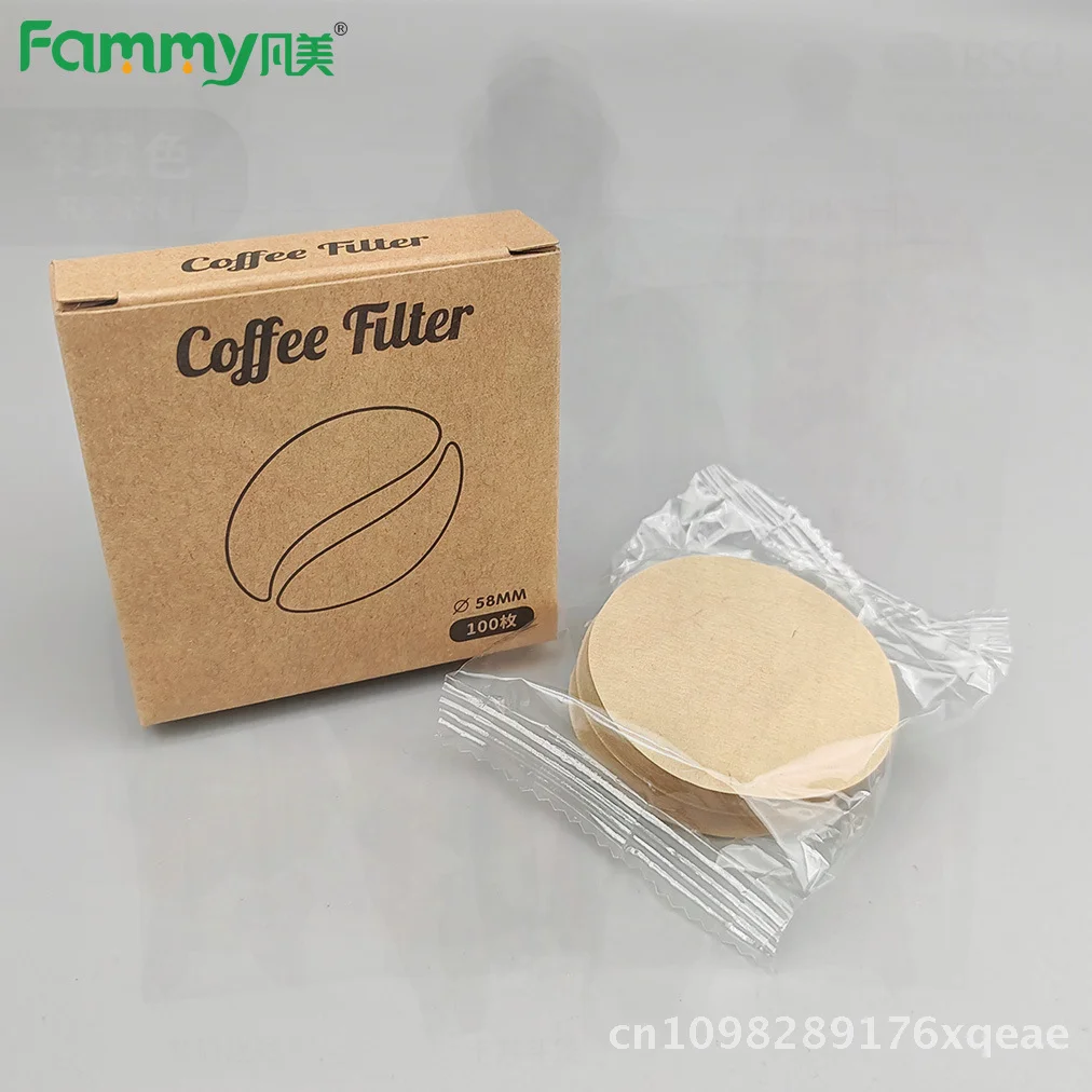 العالمي جولة تصفية إبريق قهوة ورقة اليد تخمير مريحة قطرة الجليد وعاء متوافق موكا وعاء مرشحات 100 قطعة مجموعة الخشب العذراء #1