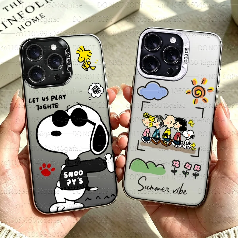 Case for Samsung Galaxy A26 A36 A56 A25 A35 A55 A34 A54 A13 A33 A53 5G A06 A16 A15 A14 A23 A52 A52S A31 Cool Puppy Hot S-Snoopy