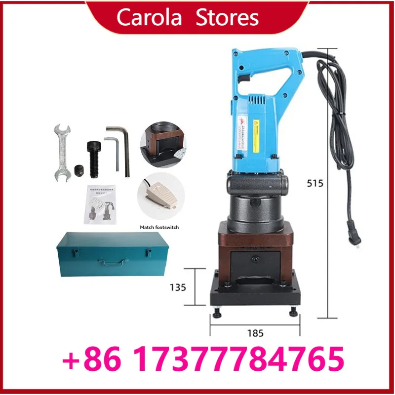 Handheld Hydraulic Angle Steel Cutter Multifunctional Angle Iron  for Right Angle Bevel Rounded Triangle