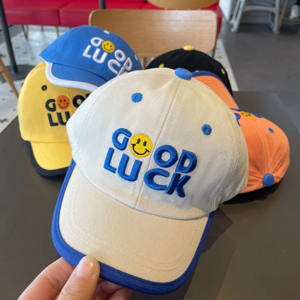 

Children's hat spring and fall thin section baseball cap boys duck tongue hat baby sunshade sunscreen cap girls with the sun hat