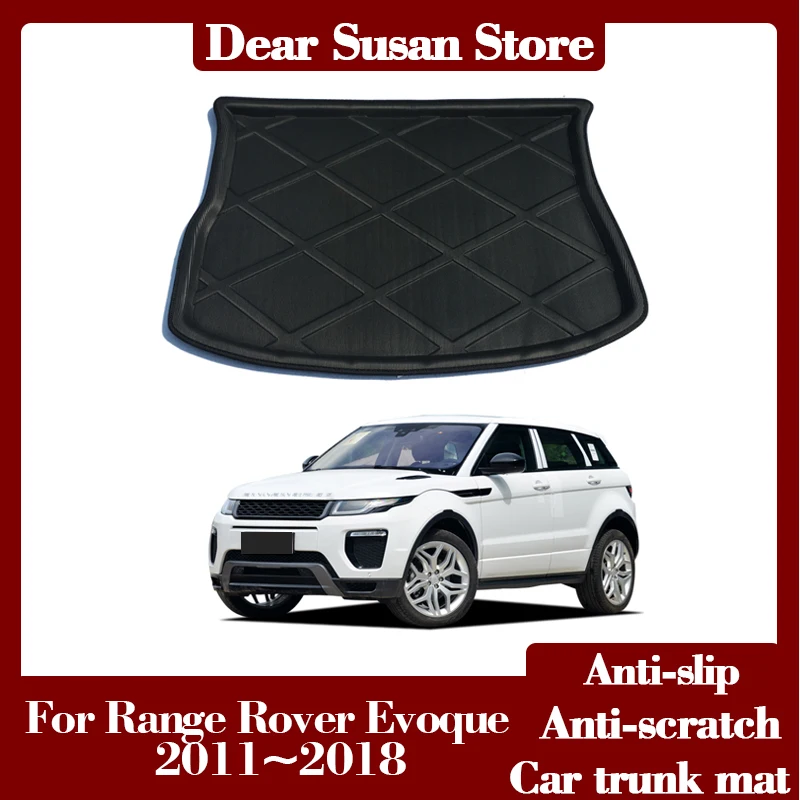 

Car Rear Trunk Mat for Range Rover Evoque 2012~2018 2016 2015 2014 2013 2011 Anti-wear Watertight Mat Cargo Area Cover Boot Rug