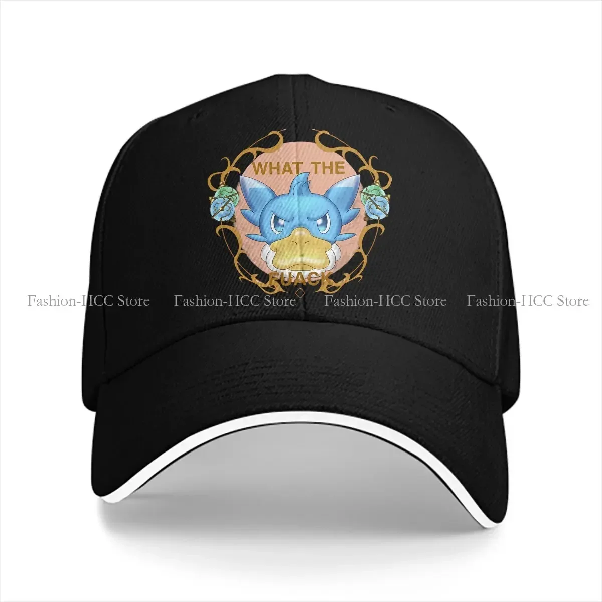 Washed Men's Baseball Cap What The Trucker Snapback Caps Dad Hat Palworld Elf Game