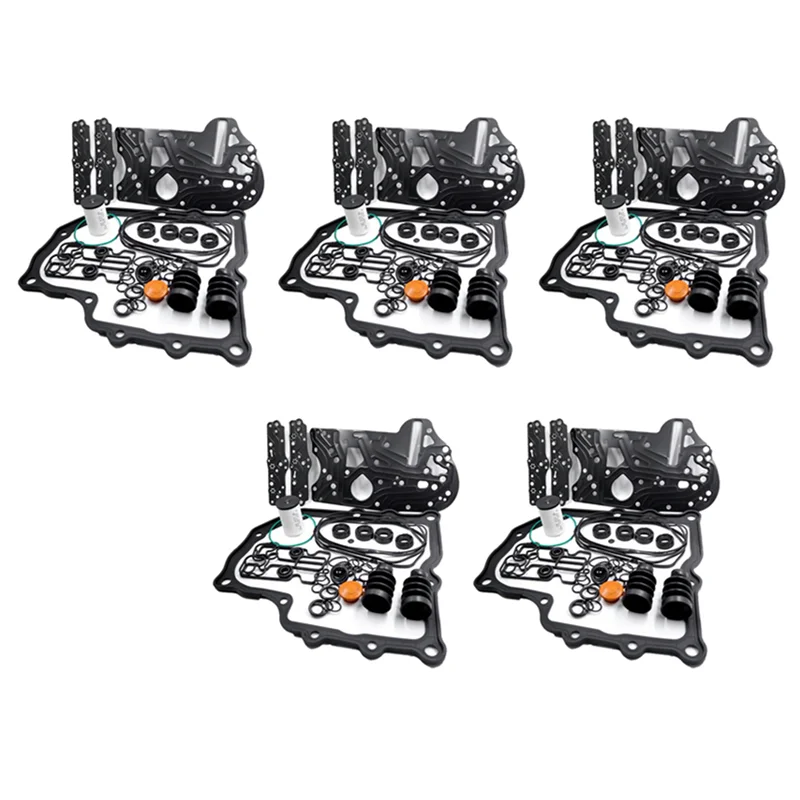 

5X 0AM For DSG DQ200 0AM325066AE Gearbox Transmission Valve Body Seal Gasket Repair Kit For Seat Skoda 7-Speed