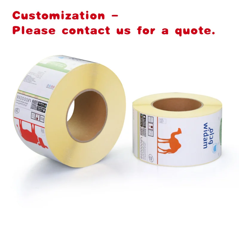 

custom.Personalized Self Adhesive Paper Vinyl Label Printing Sticker Factory Packaging Carton