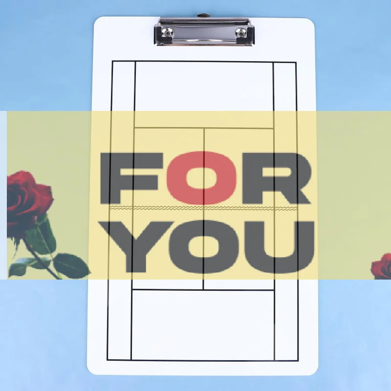 

Тактическая доска для тенниса 35x22 см: профессиональная демонстрационная доска для тренеров, планер для игр и стратегий