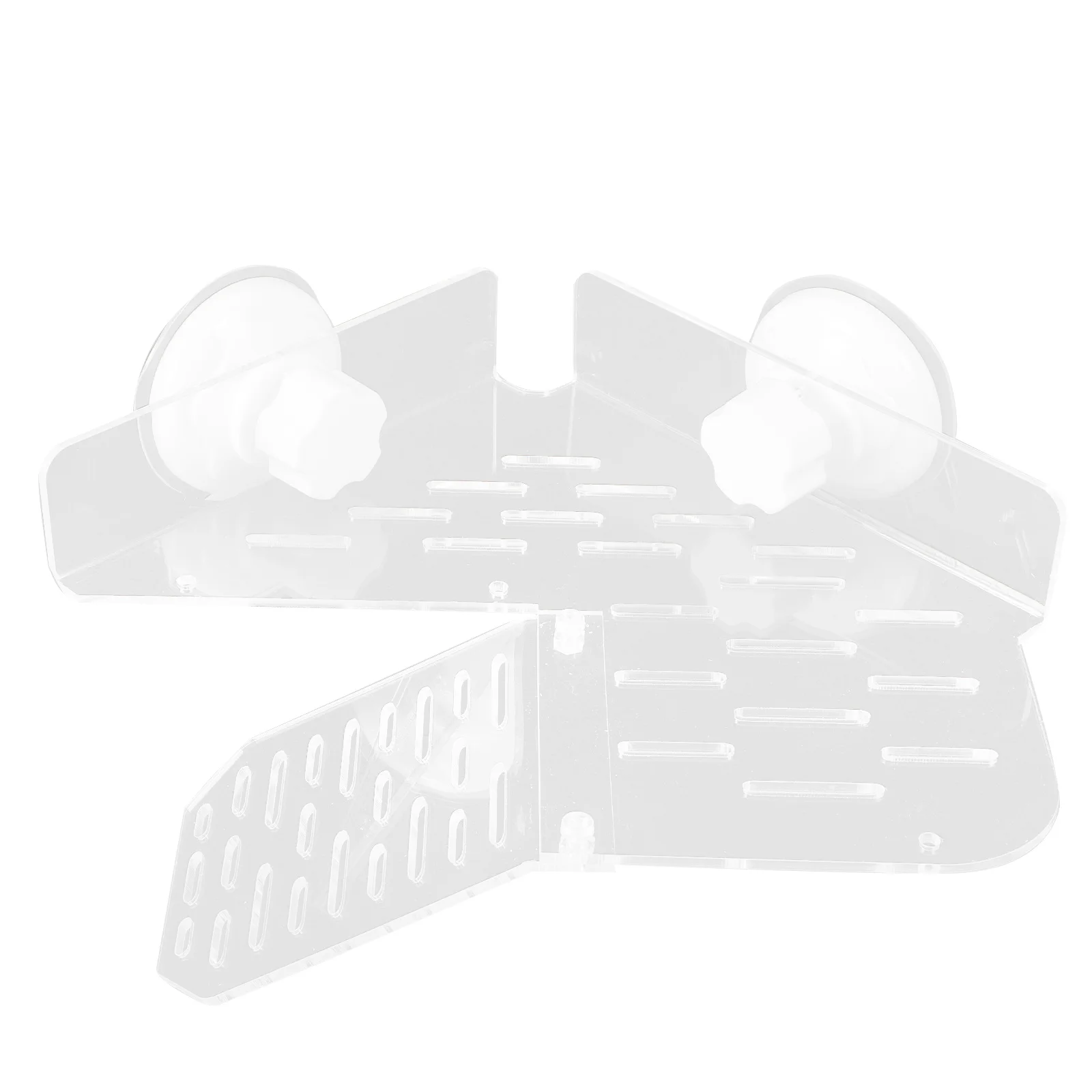 

Turtle Basking Platform Acrylic Aquarium Fish Tank Terrace Resting Platform Suction Cup Climbing Ramp Pet Accessory