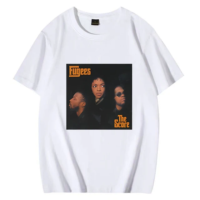 The Fugees Legendary Rap Group Vintage 90s T shirt Summer Hot sale Men Women Casual T-shirt  Graphics short sleeve Cotton Tees