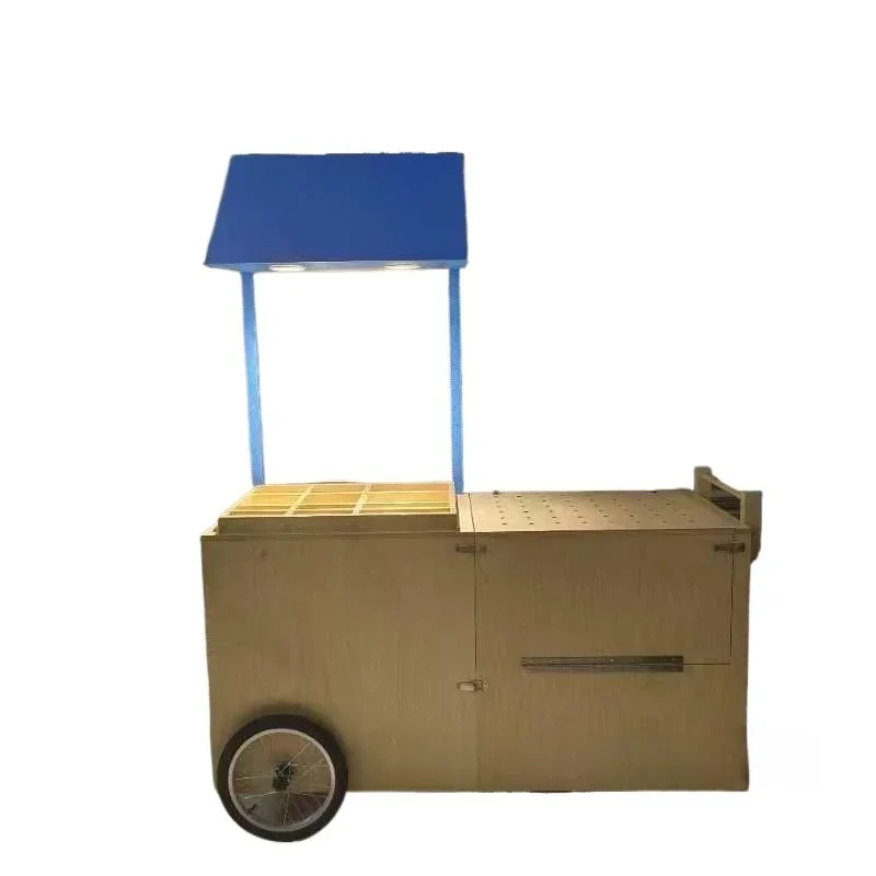 Imported birch ocean board multi-functional sales truck, Christmas display car, shopping mall decoration float