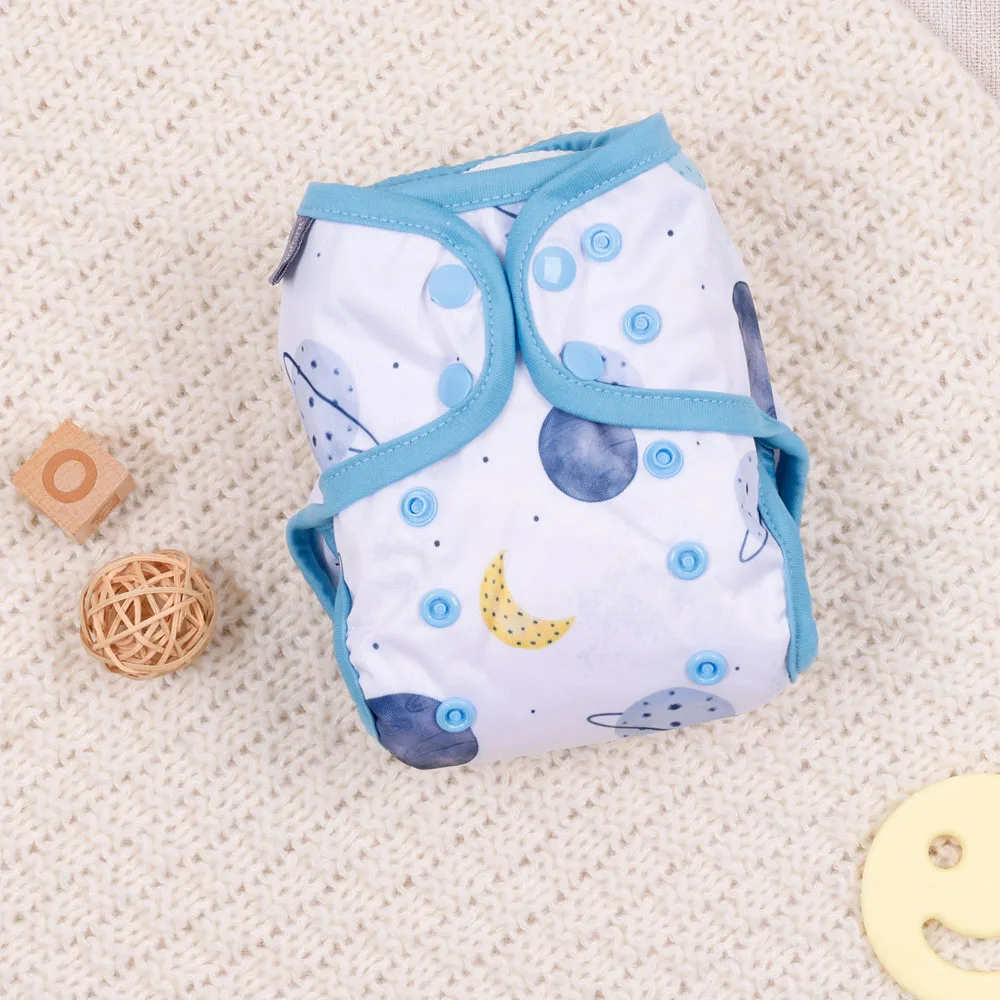 Kangobaby #My Soft Life# Baby Cloth Diaper Cover Reusable Washable Newborn Nappies For 0-3 Months