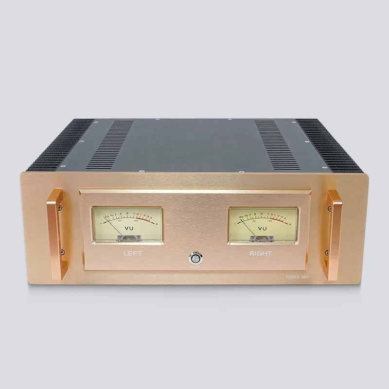 A-184 Qingfeng A60 Aluminum Alloy Amplifier Chassis with VU Header Class A Chassis