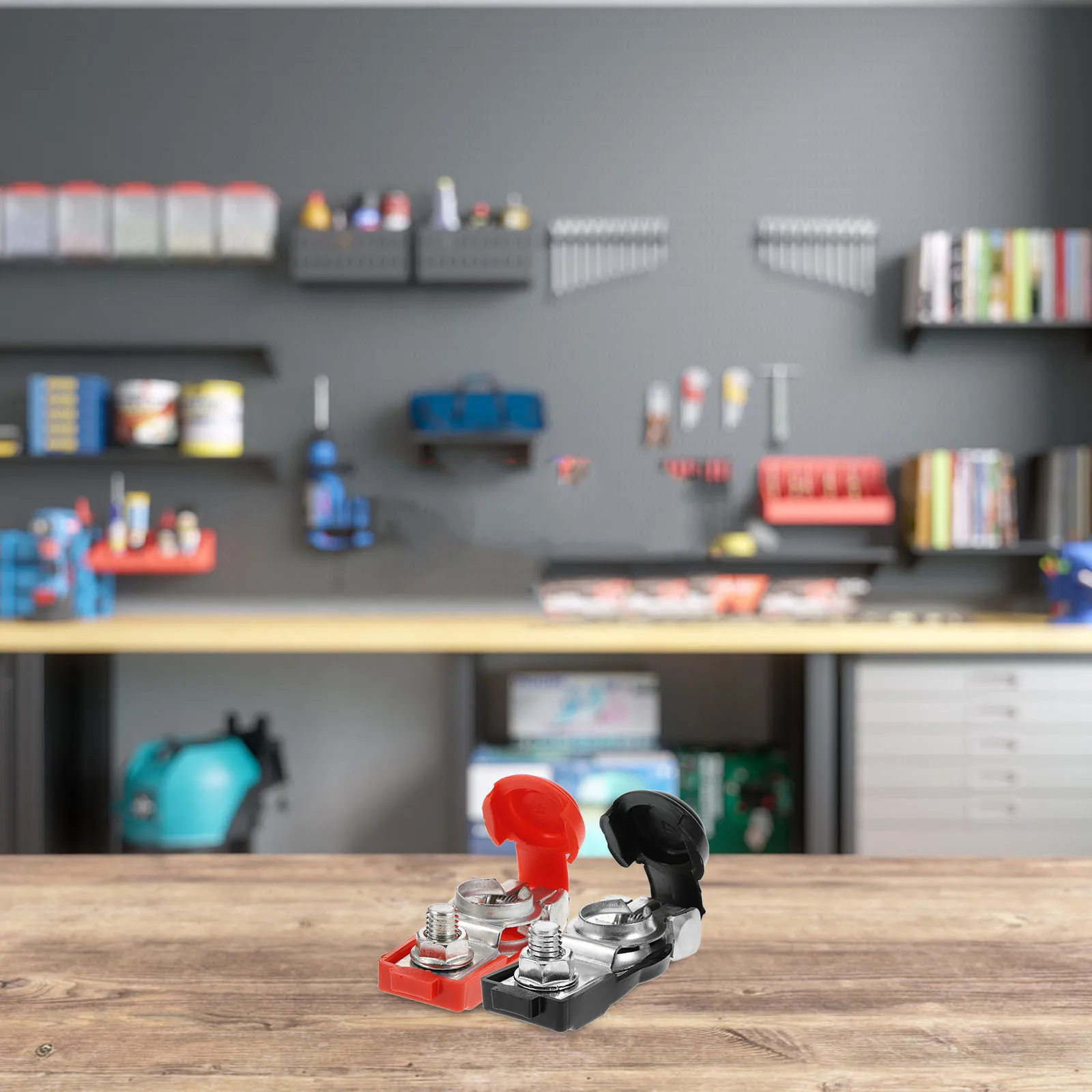 

2pcs Car Terminal Connectors Universal Clamps Clips For Vehicle Cable Ends Terminal Clips Wiring Clamp Terminals Part