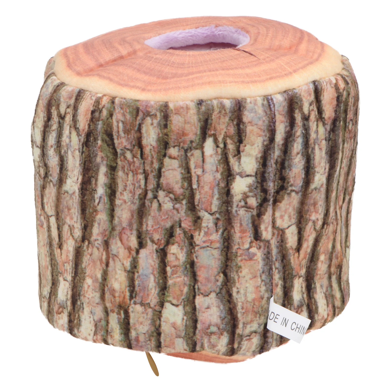 

1Pcs Simulation Tree Napkin Box Ecofriendly Material Facial Tissue Holder Lightweight Portable Elegant Home Office Decor Light