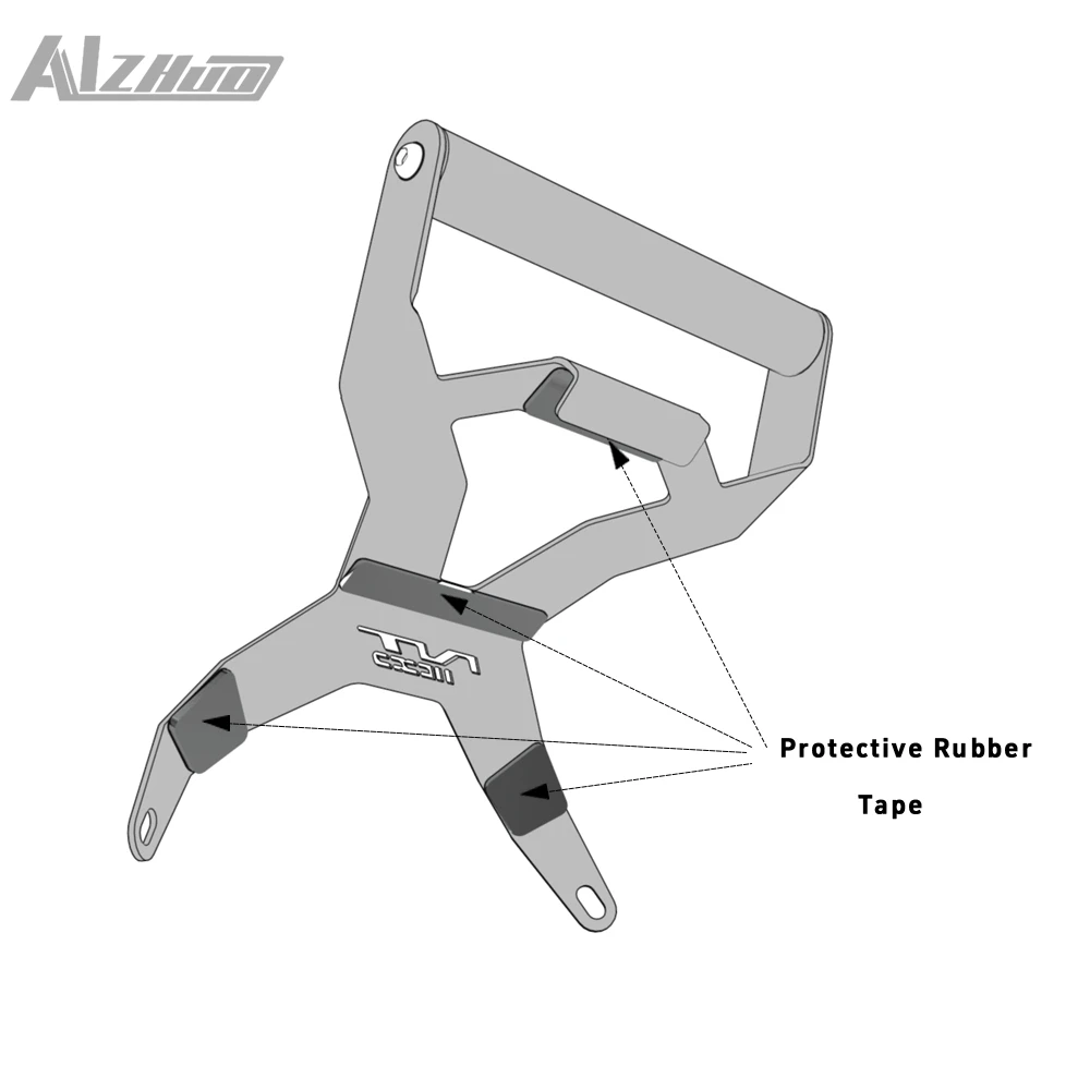 NT1100 Supporto Navigatore For HONDA NT 1100 Accessories Motorcycle GPS Navigator Bracket NT1100 2022-2024 Mobile Phone Holder