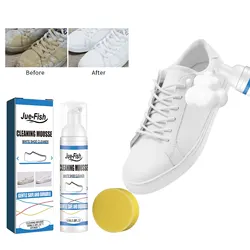 White Shoes Cleaner Foam Shoes Yellow Stain Remover Sneaker Whitening Cleansing Boot Dirt Cleaning Shoes Polish Cleaning Agent