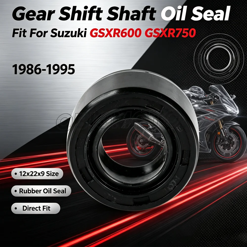 Gear Shift Shaft Oil Seal For Suzuki GSXR 600 750 1100 GT185 GT250 GT380 GT500 LT 125 160 185 230 250 300 VL800 VS700 VS800