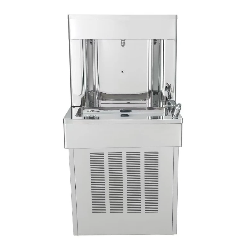 Wall-mounted cold water dispenser, cold water dispenser, commercial, stainless steel