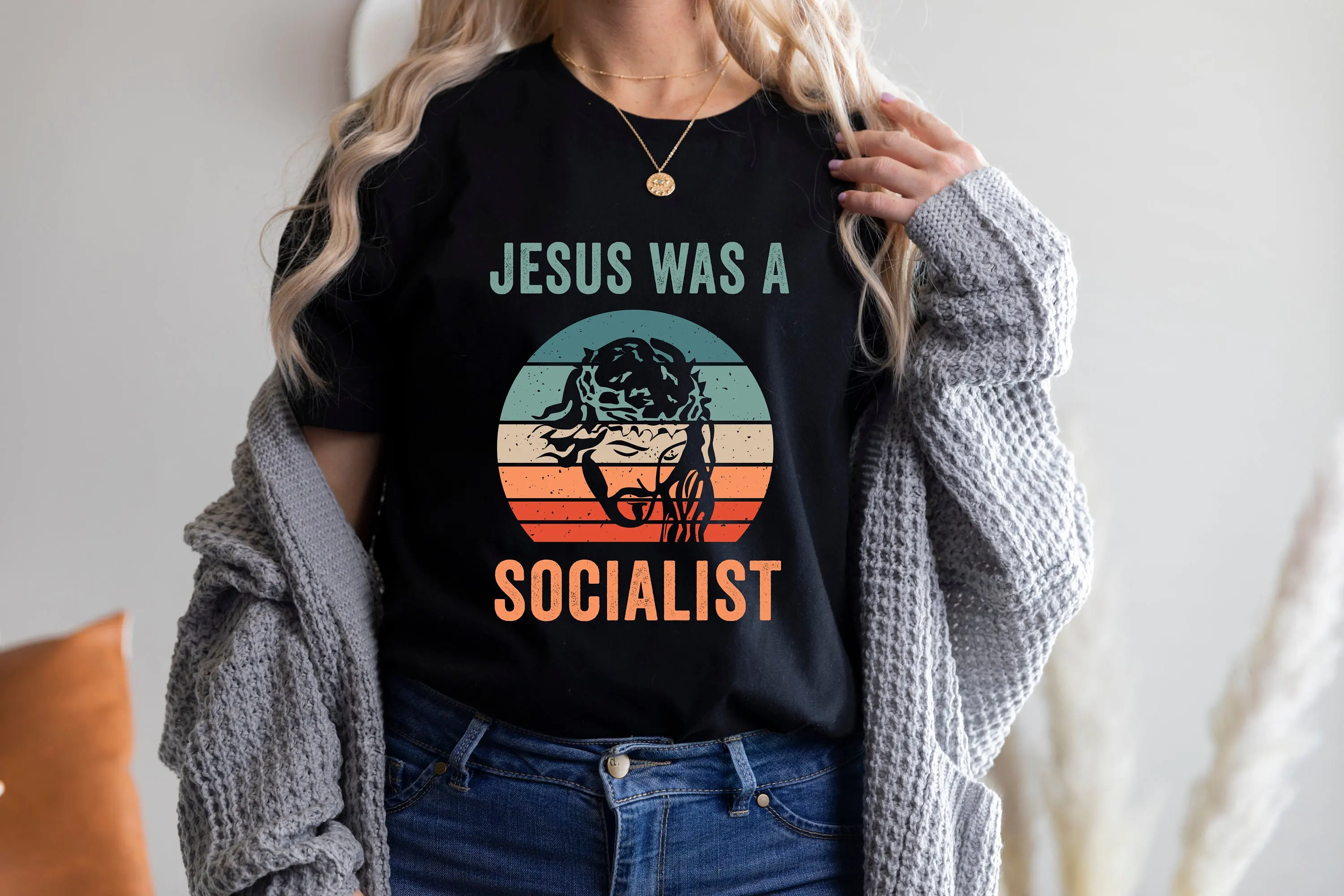 Jesus Was A Socialist T Shirt Social Justice Socialism Christianity