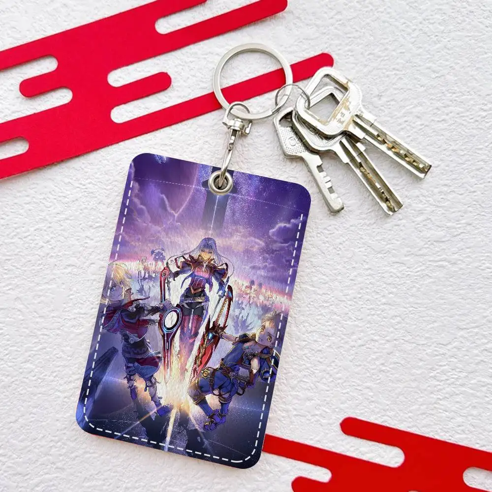 أنيمي زينوبليد سجلات مكتب التموين الرجال والنساء بطاقة الائتمان Keyrings بطاقة الطالب حامل بطاقات التعريف الشخصية بطاقة حامل الاعتماد