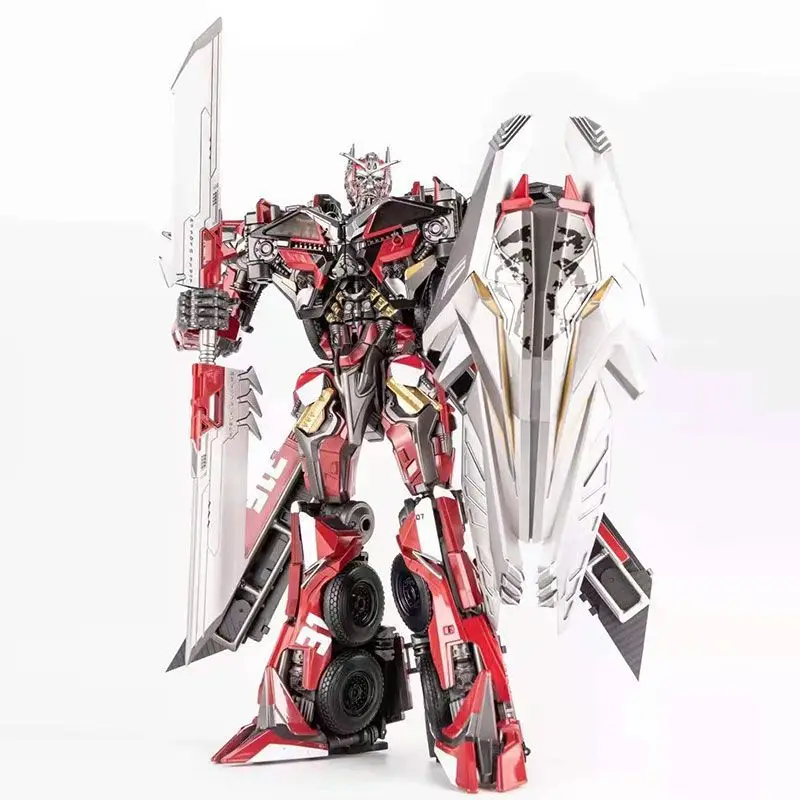 

Transformed Toys OV-01 OV01 Alloy Enlarged Version of Yutianjin Fire Truck Luminous Model Movable Robot Collection Gift