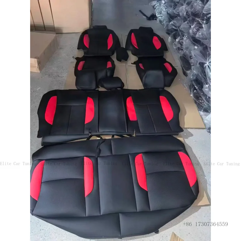 

Полный комплект аксессуаров, изготовленный на заказ, для Land Rover Range Rover Evoque 2012-2024, 5-местные чехлы на сиденья из натуральной кожи