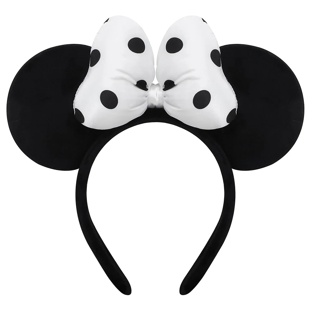 1 Stück Modisches Mausohren-Haarband für Frauen, Polka-Dot-Schleife, Party-Themenpark-Kleidungszubehör, Haarband-Geschenke für Mädchen und Jungen