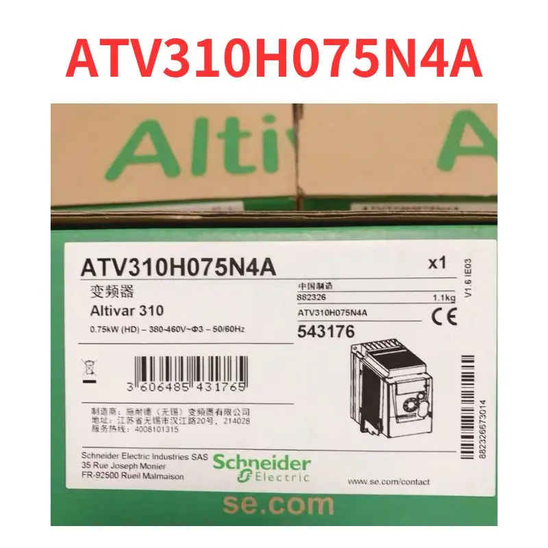 100% New ATV310H075N4A   frequency converter