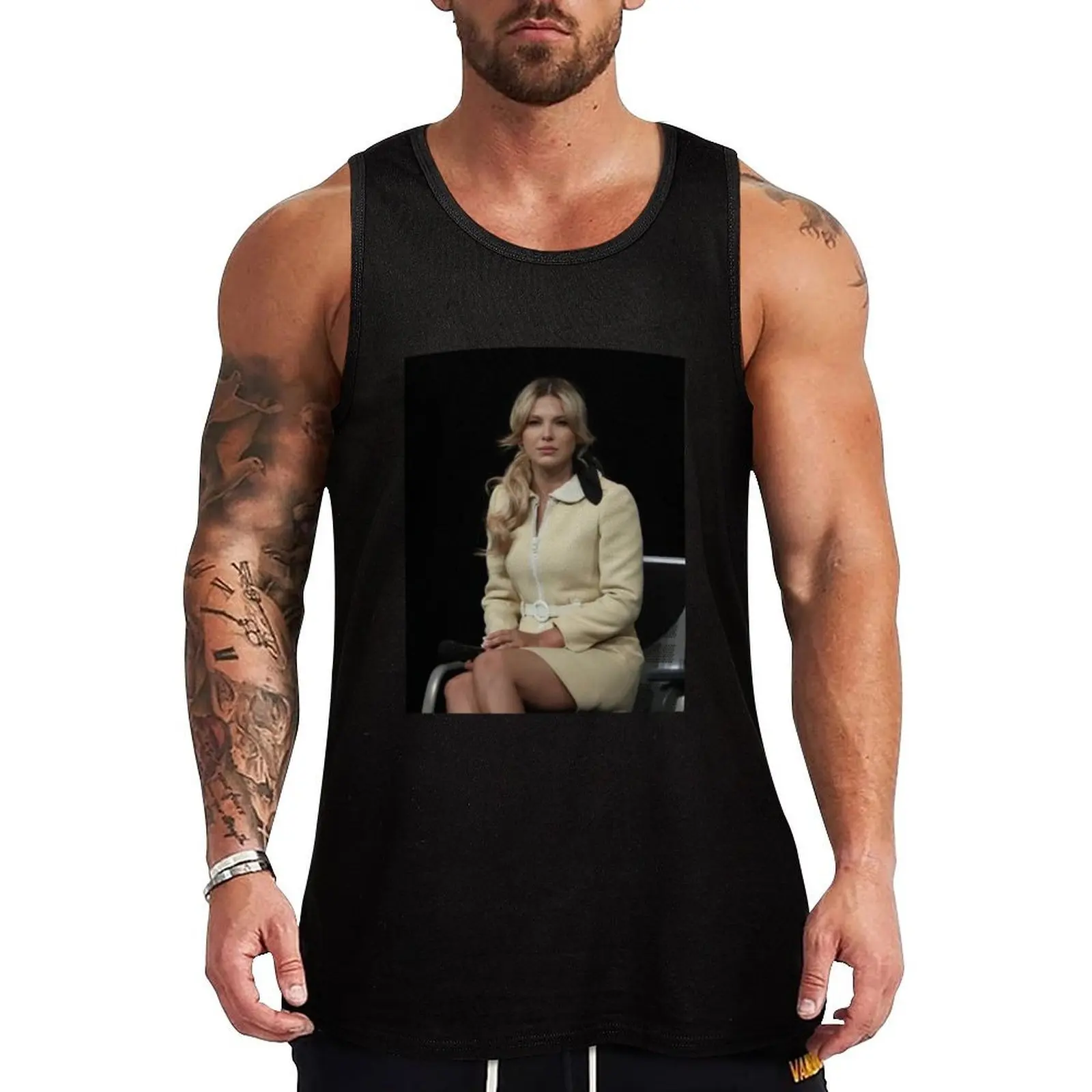 

millie bobby brown Tank Top Man sleeveless shirt sleeveless shirt man gym Gym T-shirts for men t shirt gym