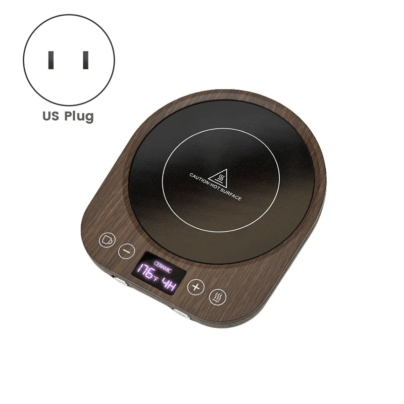 Coffee Mug Warmer ,Auto On/Off -Induction Smart Mug Warmer with 3 Temp Settings,1-9H Timer,For All Mugs.US Plug