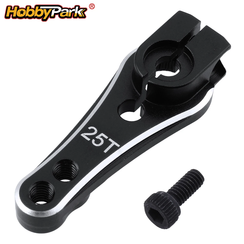 HobbyPark Servo Horn Steering Arm 25T Metal Aluminum Alloy for 1/10 RC Crawler TRX-4 Trail 8247