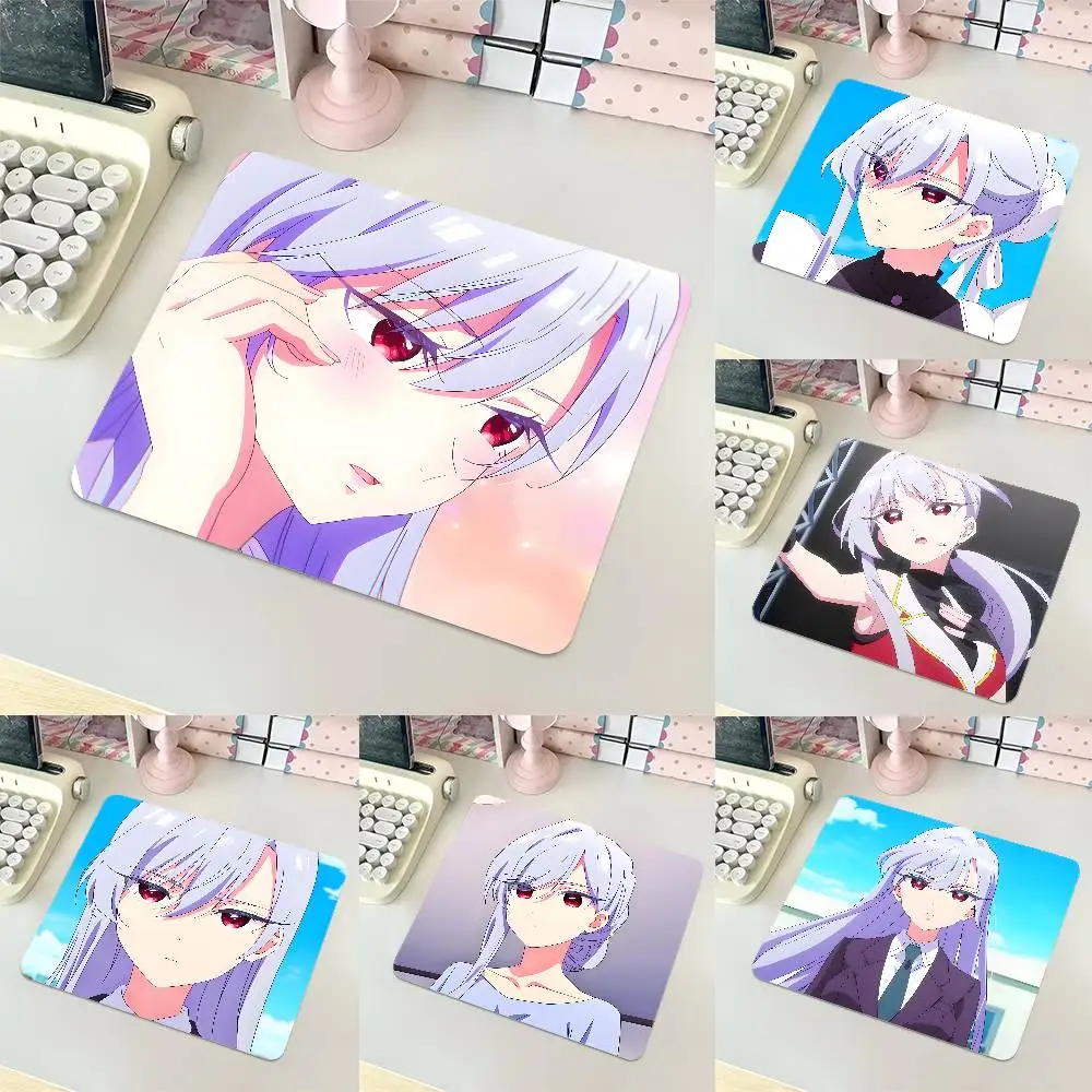 1 Stück Nano Eiai Anime-Charaktere Kleines Mauspad Tastaturpad Laptop-Unterlage Rutschfeste Schreibtischunterlage