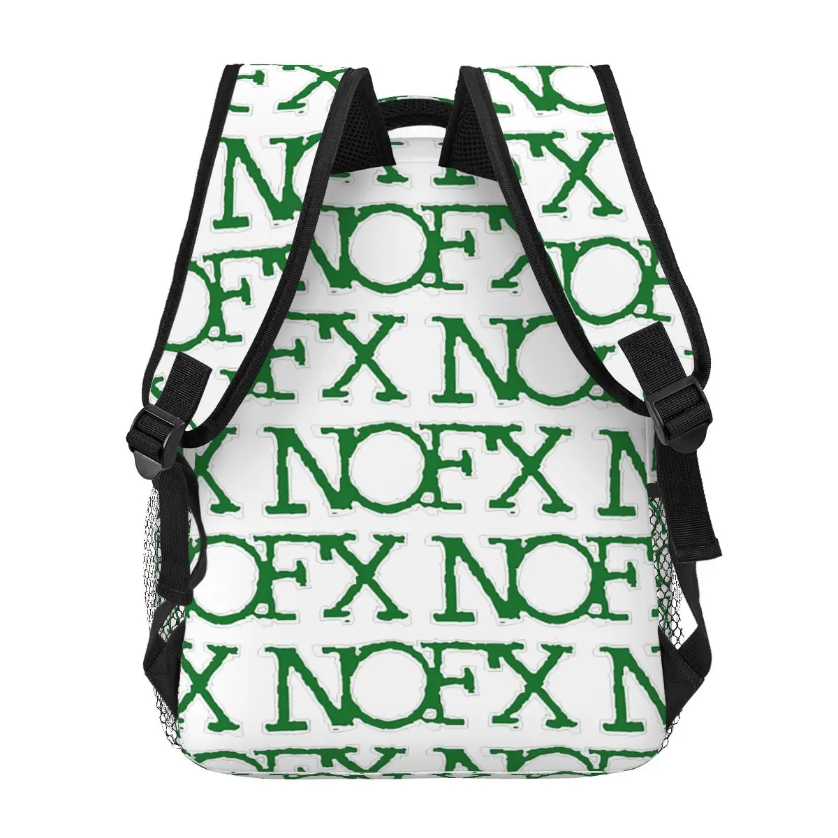 Nofx Band Final Tour Skull حقيبة ظهر رائجة البيع Daypack سعة كبيرة للأطفال حقيبة كتب حقيبة مدرسية حقائب كتف للرجال والنساء #5