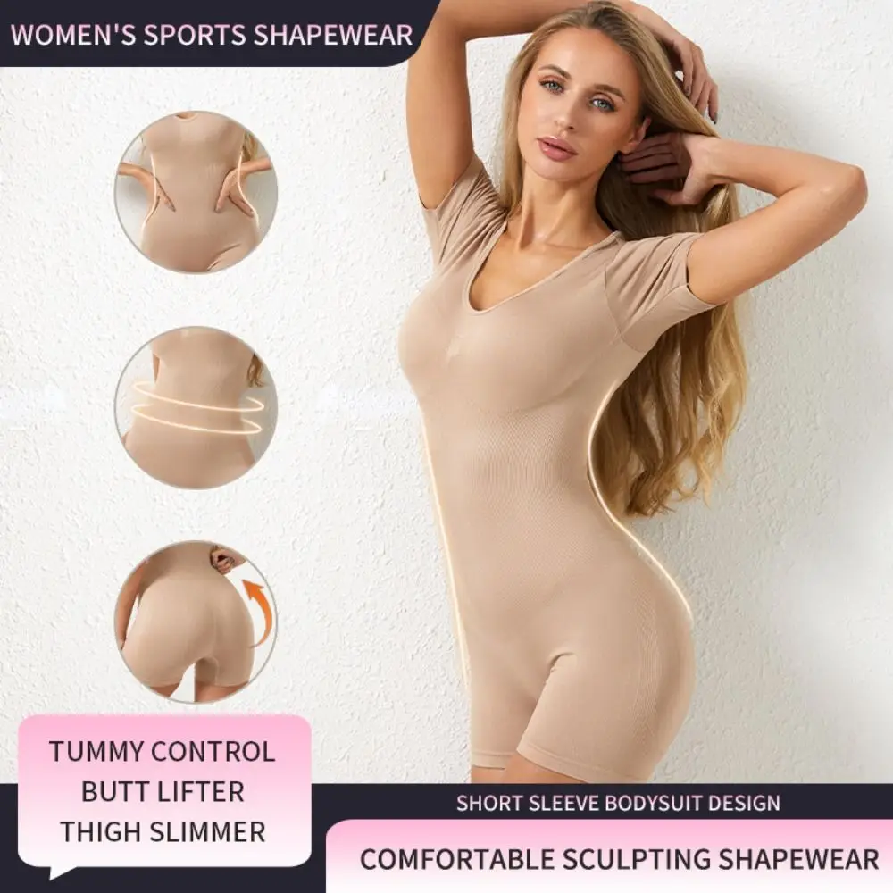 

Thin Slimming Bodysuit Shaper Seamless Tummy Control Body Shaping Underwear Lingerie Shapewear Women's Corset Jumpsuits Yoga