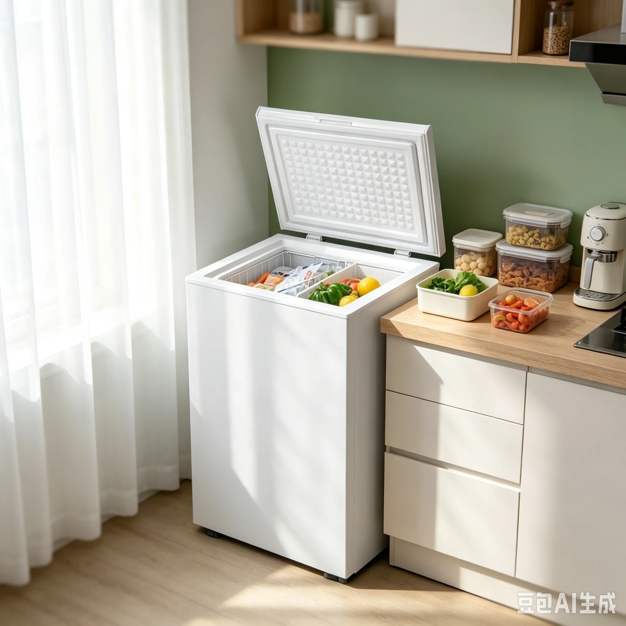 Wholesale Single Temperature Top Open Chest Deep Freezer, High Quality Chest Freezer for  Supermarket Restaurant Cold Storage