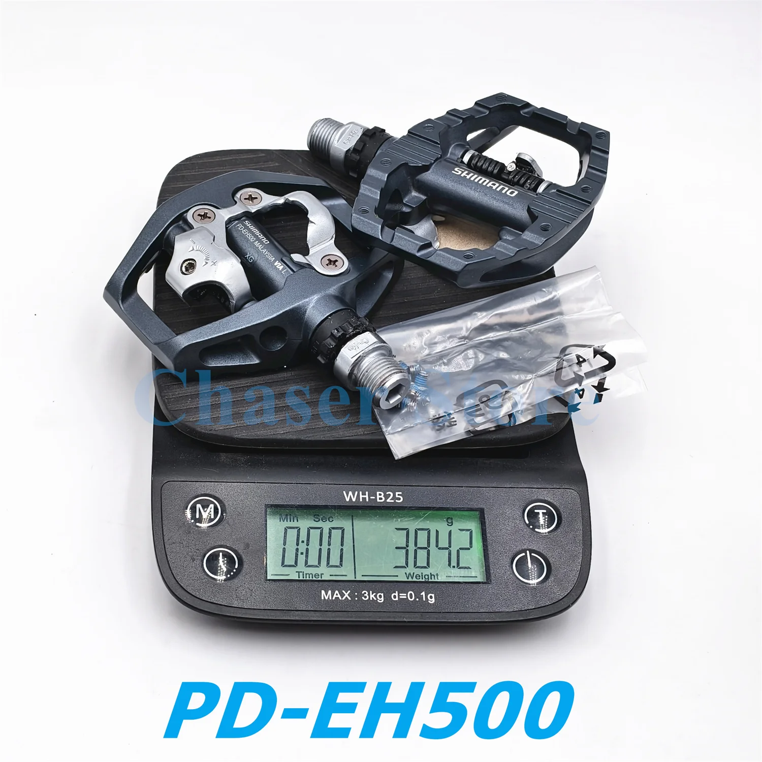 SHIMANO PD EH500 Dual-Sided Platform / Clipless SPD Pedals with Cleat SM-SH56 Original PD-EH500