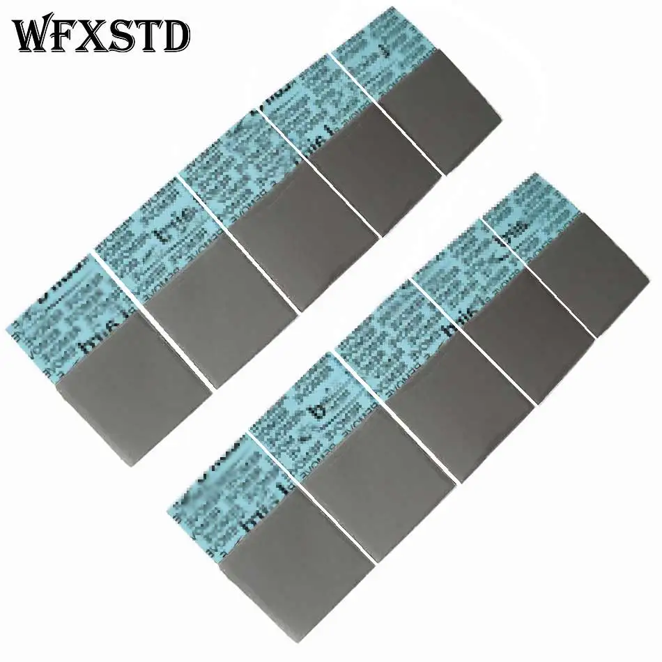 

100Pcs 0.75mm Silicon Thermal Pad For LAIRD Notebook Graphics Memory Beiqiao Thermal Silica Pad Flex730