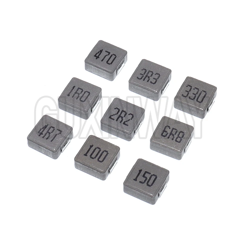10 قطعة 0630 مغو الطاقة 1UH 2.2UH 3.3UH 4.7UH 6.8UH 10UH 15UH 22UH 33UH 47UH SMD الحث